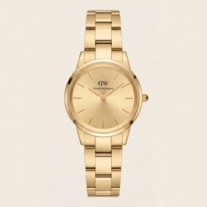 Classic Gold Minimal Watch - Heritage Brushed Edition