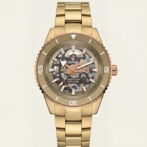Royal Gold Skeleton Diver Automatic Stainless Steel Watch