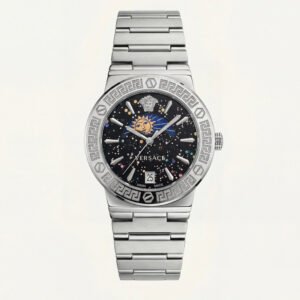 Medusa Midnight Celestial Watch - Signature Steel Edition