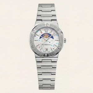 Medusa Icon Silver Watch - Artistic Signature Edition