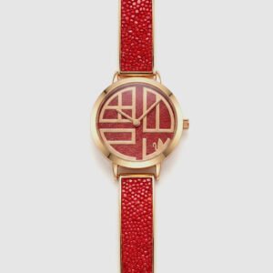 Scarlet Signature Watch - Rose Gold Statement Edition