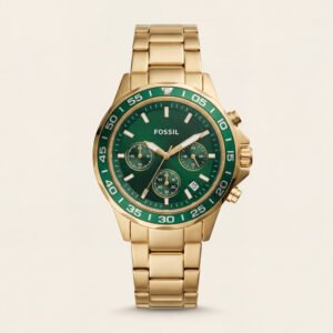 Emerald Gold Chronograph Men's Watch
