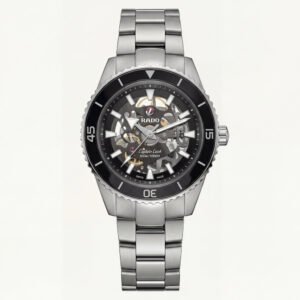 Stealth Black Skeleton Dial Automatic Men's Watch