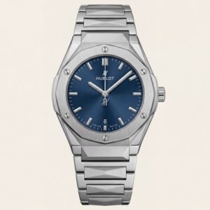 Ocean Blue Skeleton Dial Automatic Men's Watch