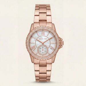 Blush Royale Crystal Watch - Rose Gold Edition