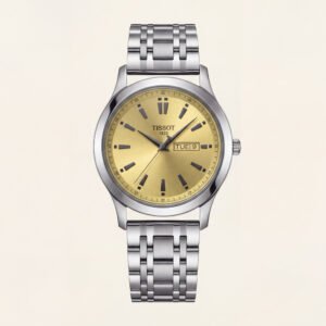 Classic Champagne Dial Steel Men's Watch