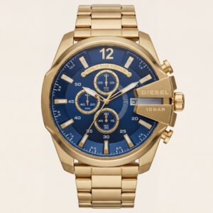 Royal Gold Blue Chronograph Men's Watch