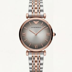 Steel Blush Minimal Watch - Two-Tone Signature Edition