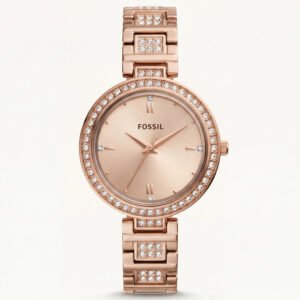 Champagne Luxe Crystal Watch - Full Rose Gold Edition