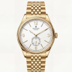 R0LEX Heritage Gold Small Seconds Automatic Watch
