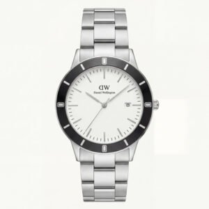 Minimalist Silver Dial Stainless Steel Men's Watch