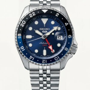 Ocean Blue GMT Automatic Steel Watch