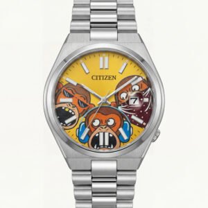 Wise Faces Concept Art Dial Automatic Silver Watch