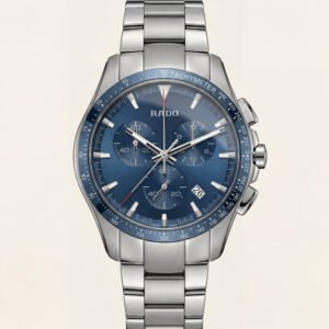 Men's Premium Chronograph Stainless Steel Watch - Blue Dial Edition