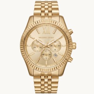 Premium Gold Chronograph Stainless Steel Watch for Men