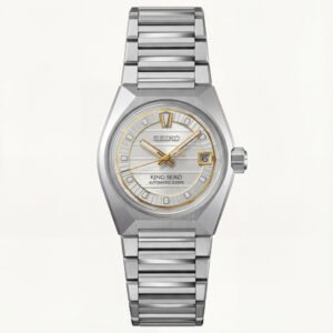Classic Ice White Automatic Steel Watch - 3-Day Power Reserve