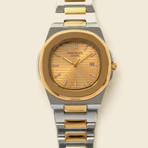 Nautiq Gold Champagne Two-Tone Automatic Luxury Watch