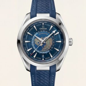 Ocean Blue World Time Automatic Men's Watch