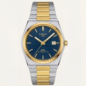 Royal Blue Two-Tone Automatic Steel Watch